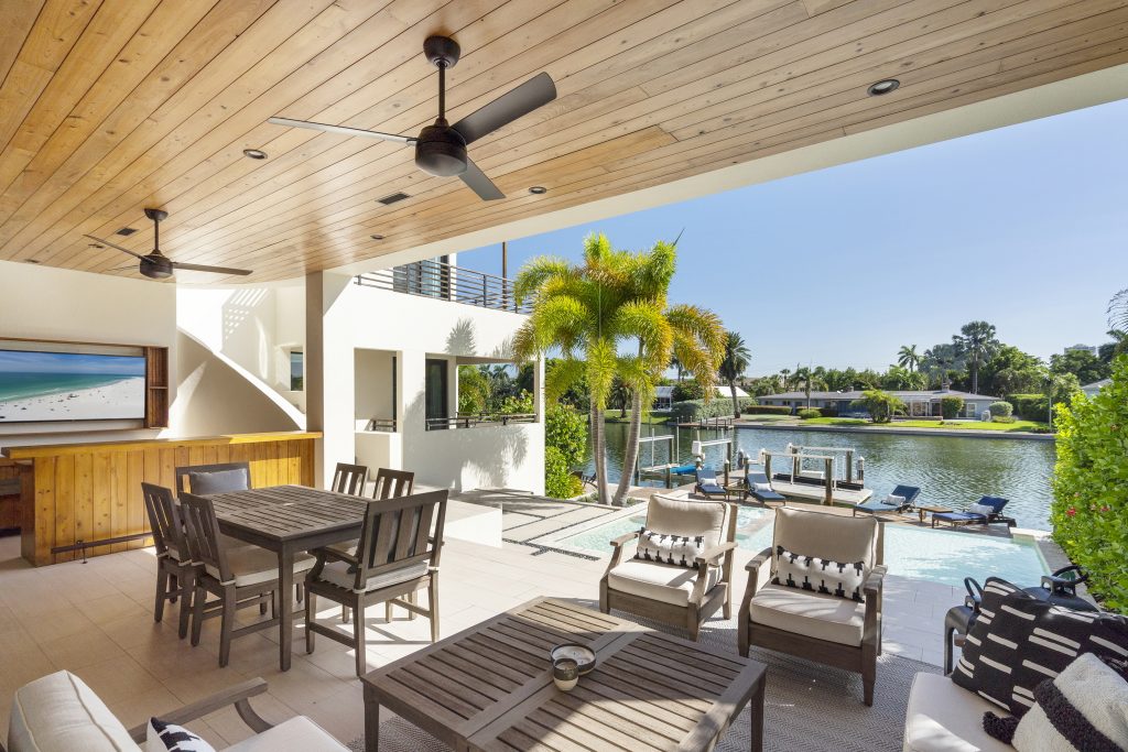 Lido Key luxury home exterior